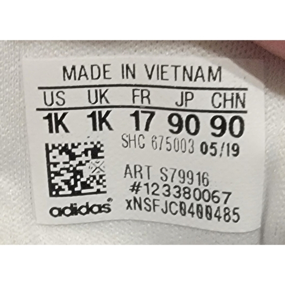 Adidas Originals Superstar Crib Infant Shoes Sneakers size 1K - Picture 12 of 13